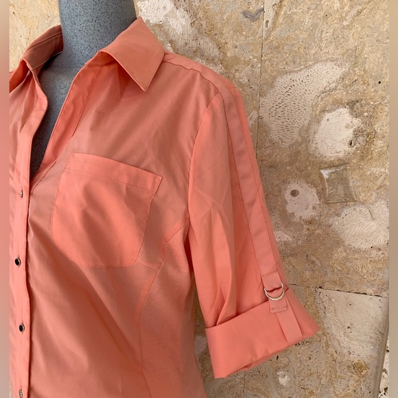 Zac & Rachel Peach Button-Down Shirt - Picture 2 of 13